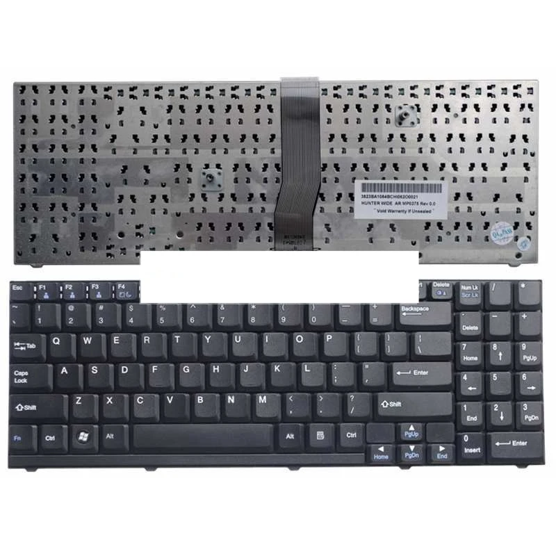 For LG QLM P510 P530 A530 US Layout Black Laptop Keyboard Replacement