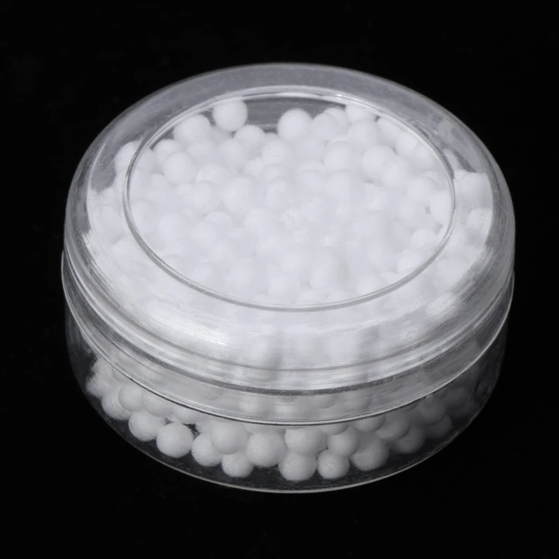 

1 Box Fishing Bait Foam Buoyancy Ups White Lure Round Beads Carp Bream