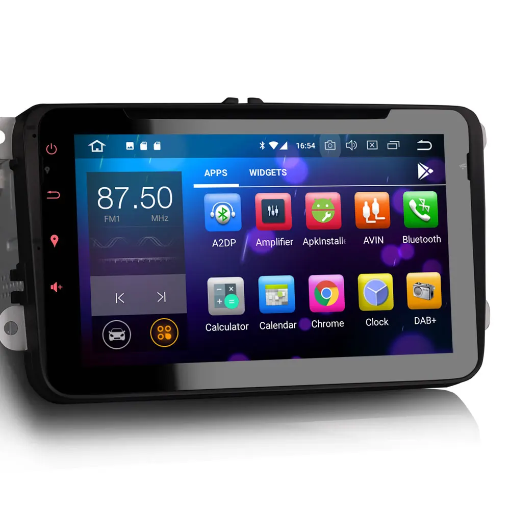 Discount Erisin ES7825V 7" Android 8.0 Octa core 4G RAM Car DVD GPS Radio DVR DAB+ DVD For VW passat 5