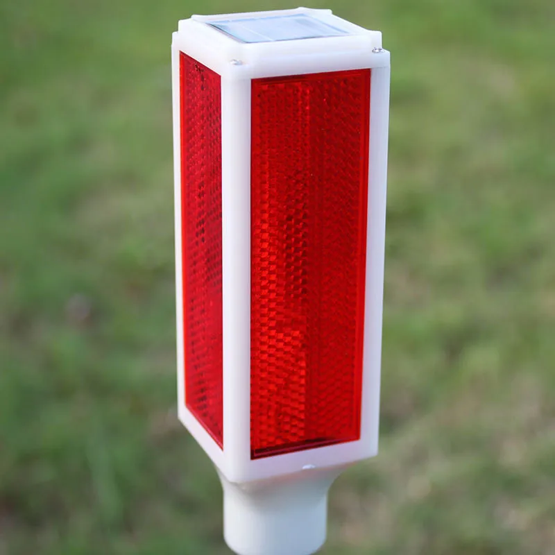 Movido a Energia Solar à Prova Vermelha ao ar Subterrânea para a Rua Luz de Sinal Água cm Tráfego Luz Livre Enterrado Lâmpada Caminho Estrada 5 pc d' 77 7 Lâmpadas solares
