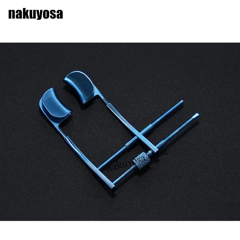 

Microscopic Ophthalmic Instrumen Can be fixed parallel move eyelid stretcher Medical surgery eyelid Titanium open eyelid device