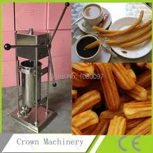 7л заполненная машина для изготовления Чуррос; Автоматическая Машина Для церковных пород; машина для бункера