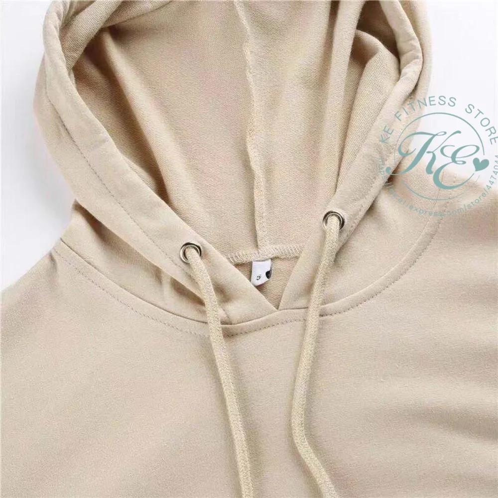 KE sudadera para deporte, толстовка для фитнеса, sudadera fashion corta de cintura y con cordon, sudadera running, sueter mujeres