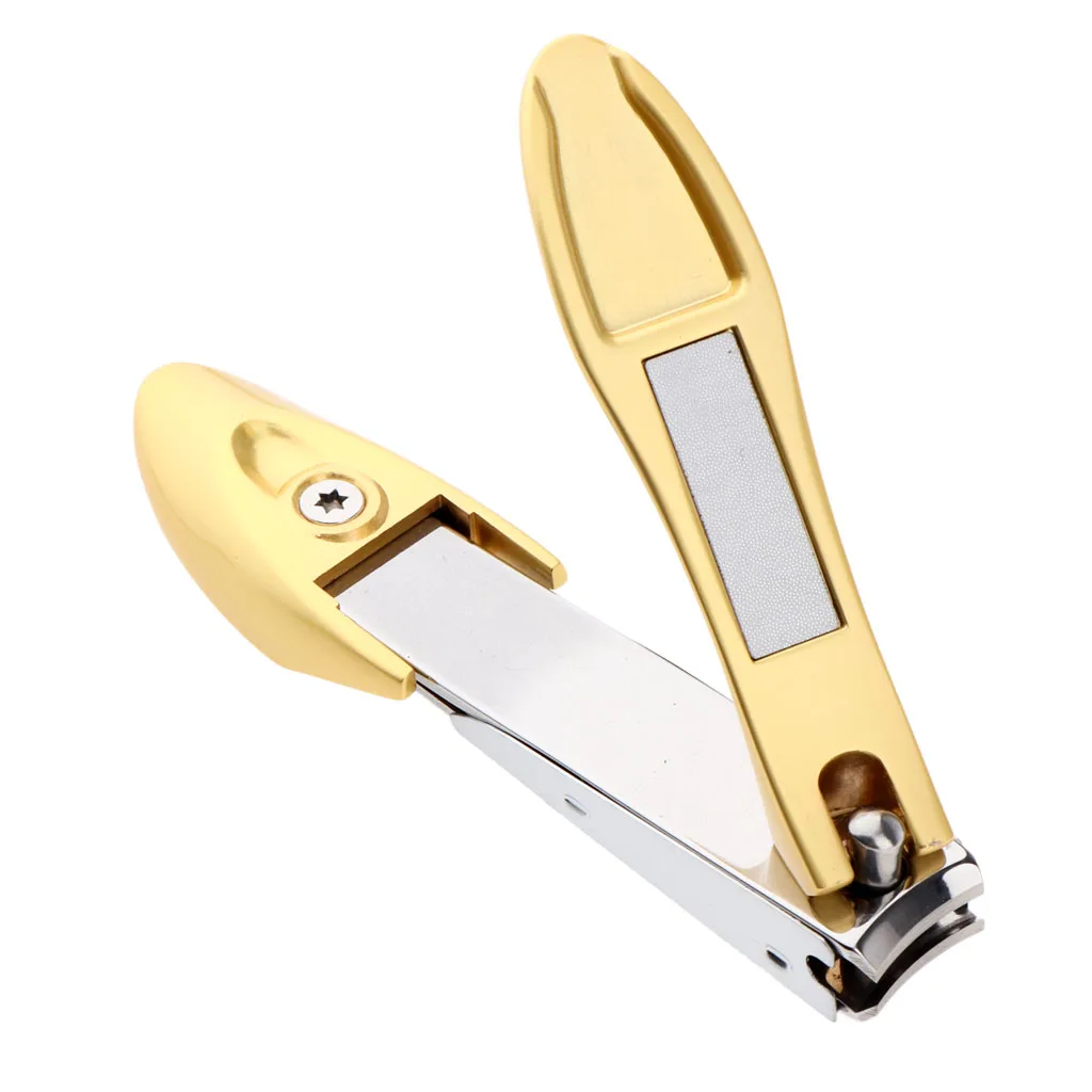 Stainless Steel Nail Clipper Cutter Manicure Pedicure Trimming Tool For Thick Nails Cuticle