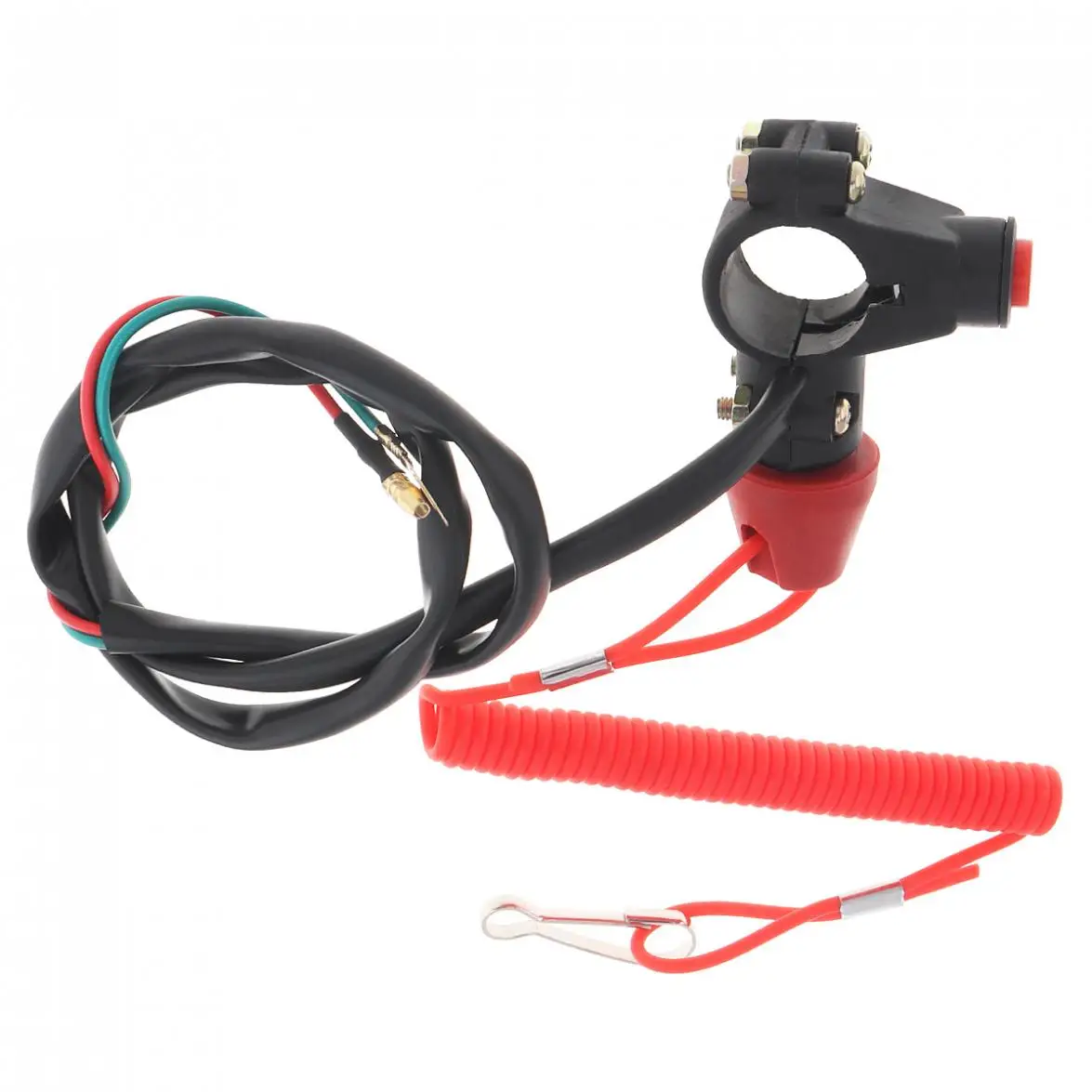 Motocicleta de Emergência Interruptor para Ligação cc da Motocicleta Plástico Universal Energia Fora Dupla Flameout Trainer Atv 49 22mm 9 Chaves da motocicleta