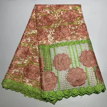 

Hot Sale 2019 Latest Nigerian Laces Fabric High Quality African Laces Fabric for Wedding Dress