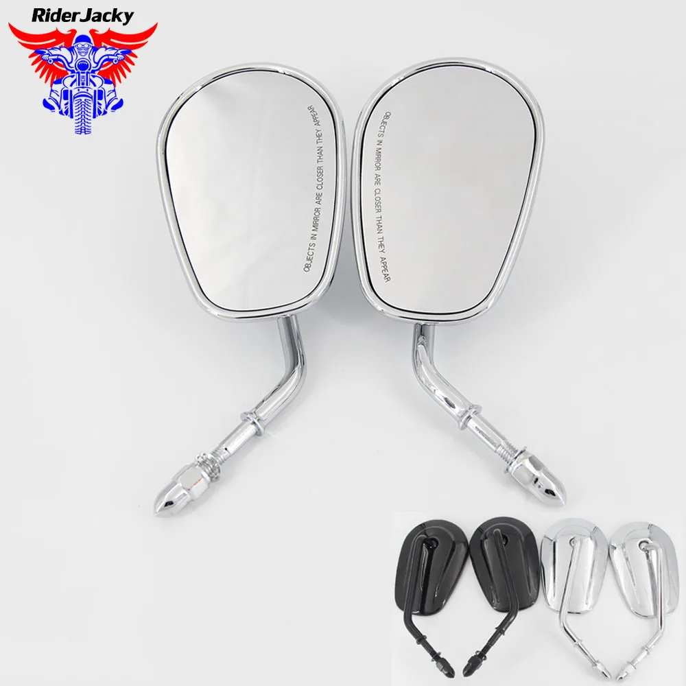 

For Harley XL883 XL883L XL1200L Sportster Fatboy Softail Heritage Bobber Chopper Road Touring Motorcycle Rearview Side Mirrors