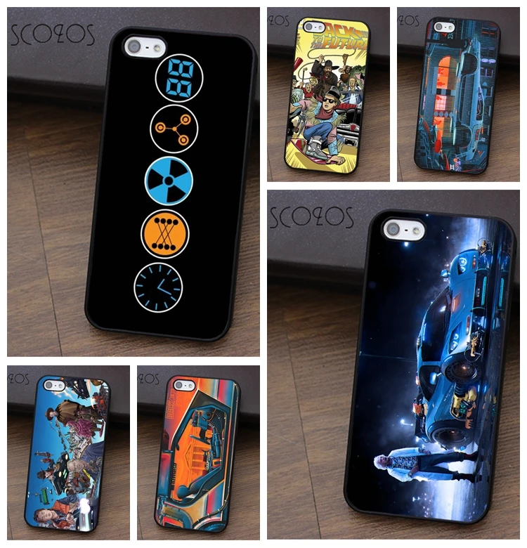 SCOZOS Time Circuits Back to the Future Phone Case for Iphone X 4 4s 5 5s Se 5C 6 6s 7 8 6&amp6s Plus 7&amp8 |