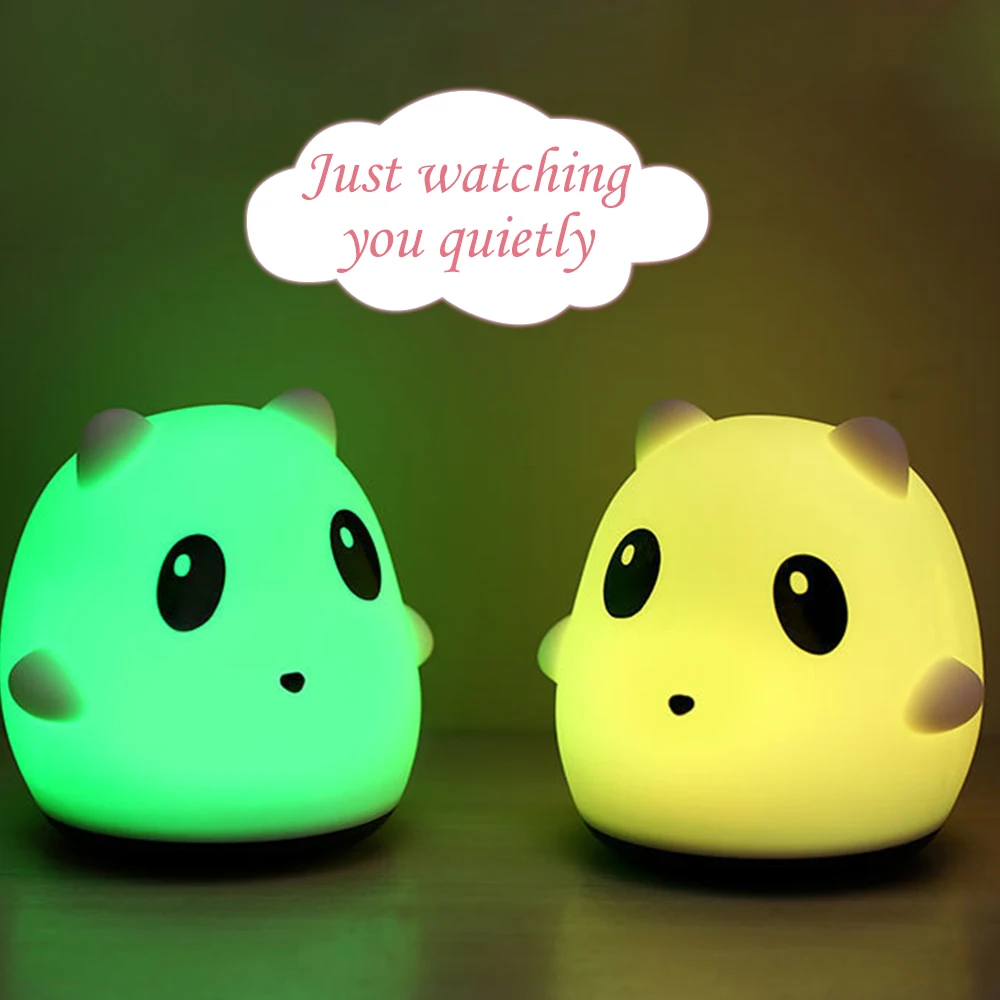AmmToo Led Night Light Nachtlampje Veilleuse Touch Lampa Cute Night
