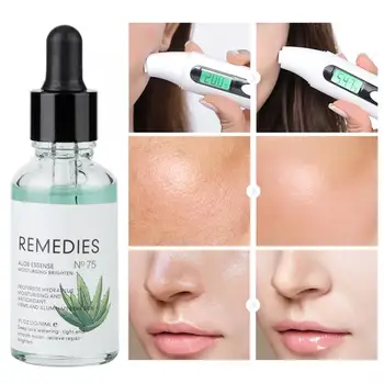 

30ML Aloe Vera Face Stock Solution Moisturizing Oil Control Soothing Facial Detoxification Essence Serum