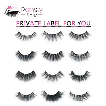 

PANSLY 2Pairs Mink Eyelashes Kit Extension De Cil Multipack Fake Eye Lashes Magnetic Eyelash Fixador De Maquiagem Dropship