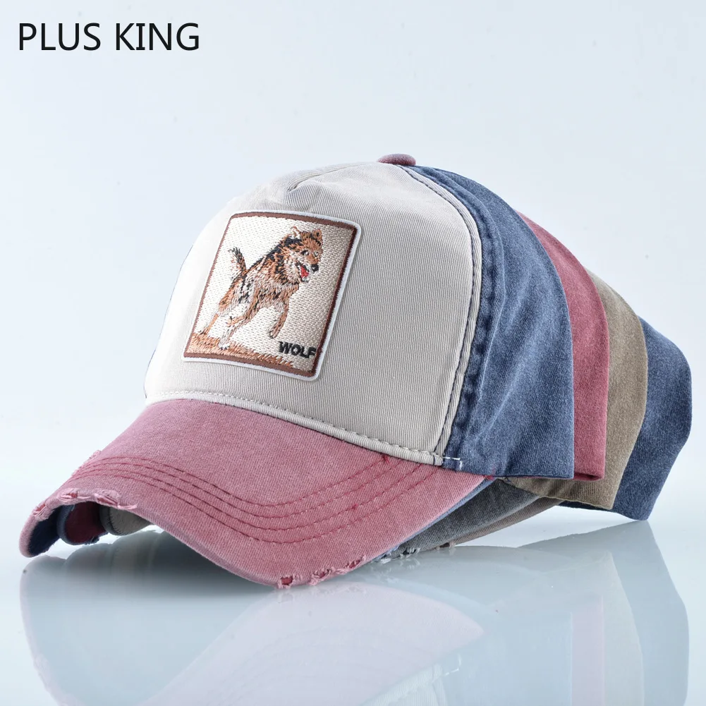 

High Quality Wolf Baseball Cap Men Women Animals Hat Cotton Gorras Para Hombre