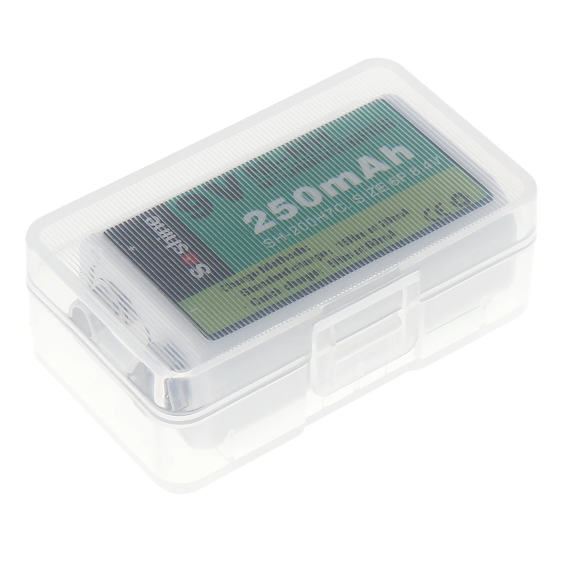 Soshine 9V 250mAh 6F22 Ni MH аккумуляторная батарея + Портативная Батарейная коробка для