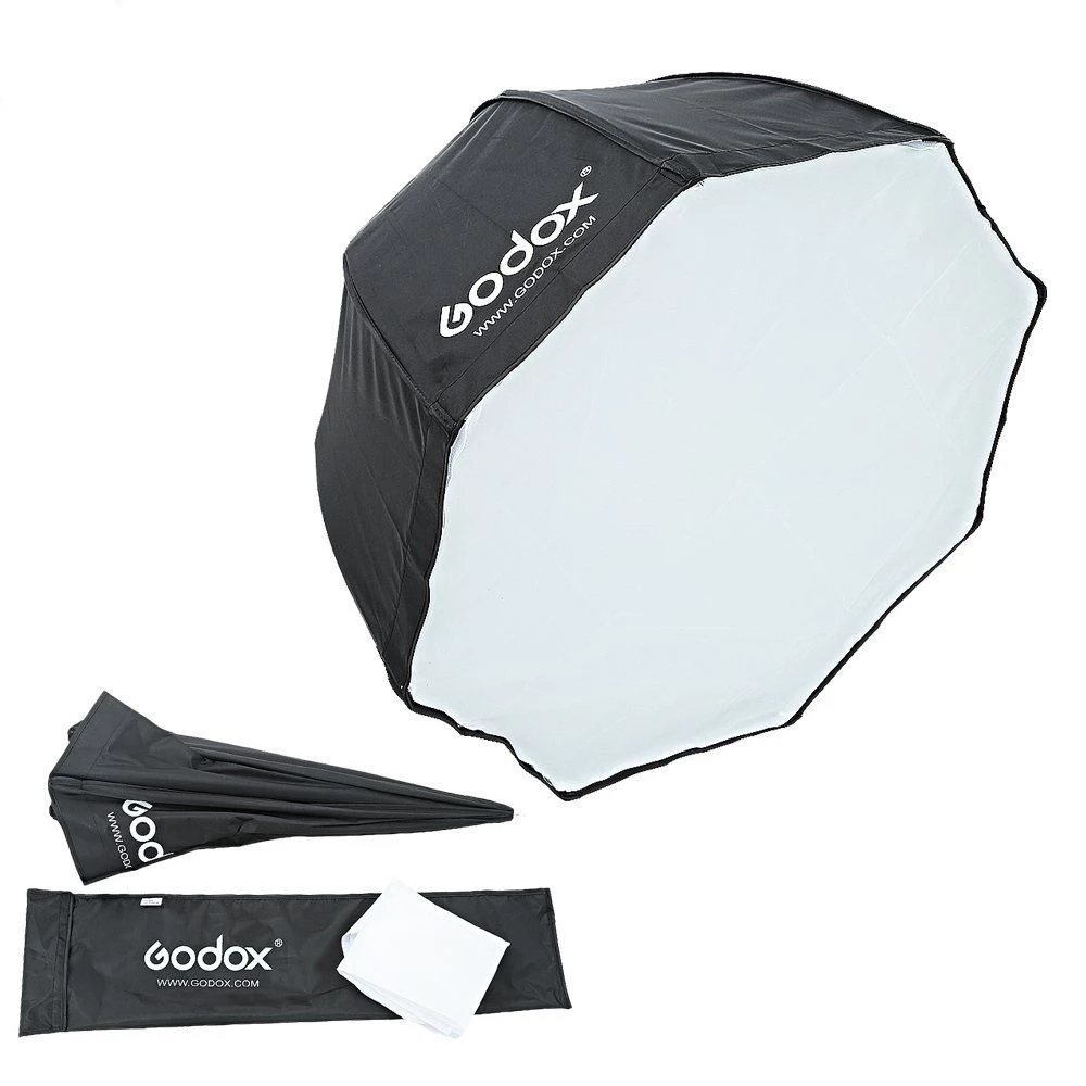 GODOX 120 см 4" восьмиугольный зонтик вспышка софтбокс Отражатель для студийной фотографии Speedlite Flash