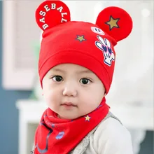 2 шт./лот детская шапочка, шапки, шарф, Детские шапочки, детская хлопковая шапка, шарф, комплект для маленьких девочек, шапка, реквизит для фотосессии, детская шапка, комплект с нагрудником GH173