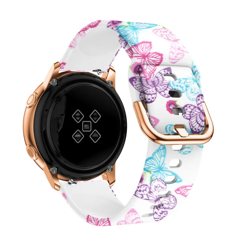 Новый ремешок для часов Xiaomi Huami Amazfit Bip 20 мм мягкий силиконовый Samsung Gear S2