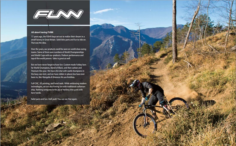 表示funn funnduro高品質 31.8 am xcバイク茎 45 ミリメートルの長さ 