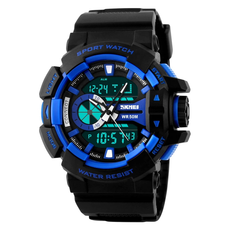 

Mountaineering Outdoor Sports Multifunction Electronic Watch Men 2018 New Moment Sport Wrist Clock Top Brand Luxury A15 Z
