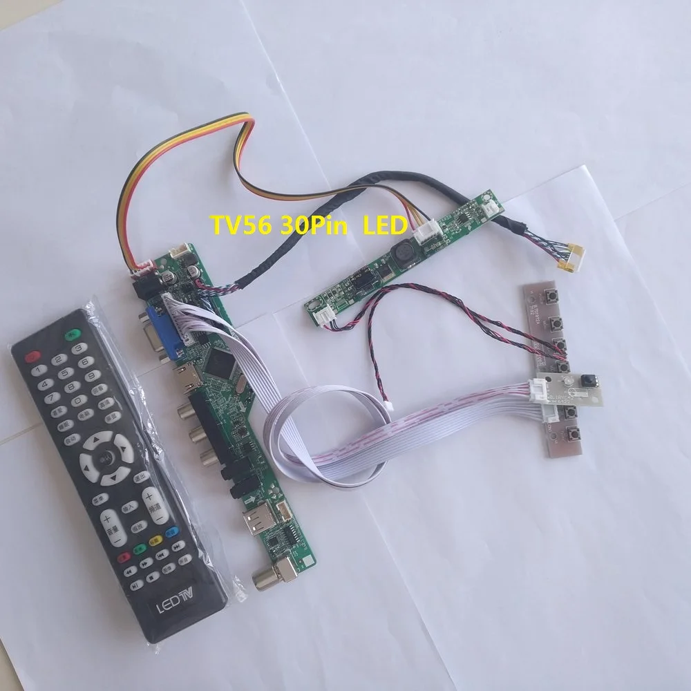 

kit for G084SN05 V9 TV AV USB LCD 20pin LED LVDS 8.4" Panel Screen VGA HDMI 800X600 Controller board DIY CVBS