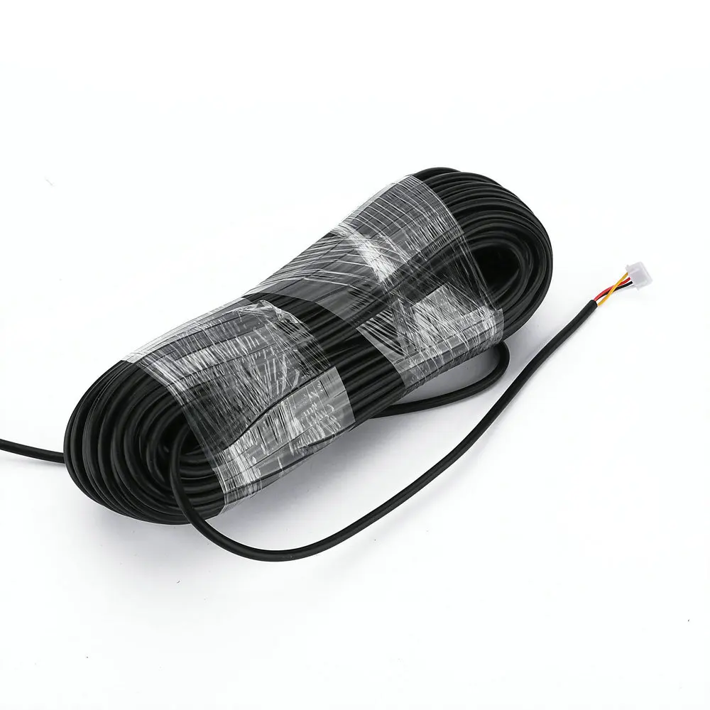 

30M 2.54*4P 4 wire cable for video intercom Color Video Door Phone doorbell wired Intercom cable