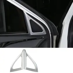Montford Автомобильный дизайн ABS Матовый интерьера двери Динамик кольцо крышки Молдинги украшения 2 шт. для Hyundai creta ix25 2015 2016 2017