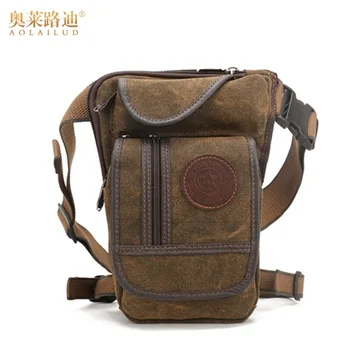 

072618 newhotstacy men canvas messenger bag male waist bag