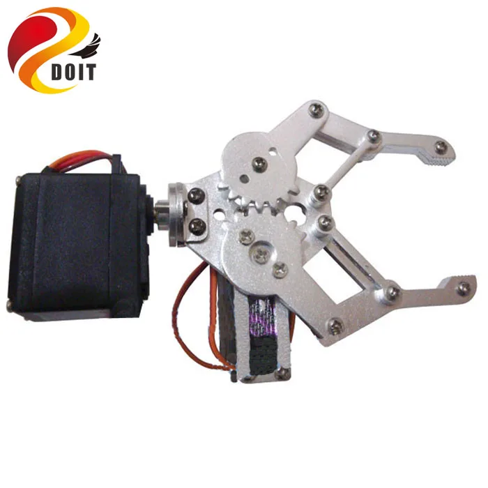 

DOIT 2 DOF Aluminium Robot Arm Clamp Claw Mount Kit+ Servo for Robotic Manipulator DIY RC Toy Remote Control