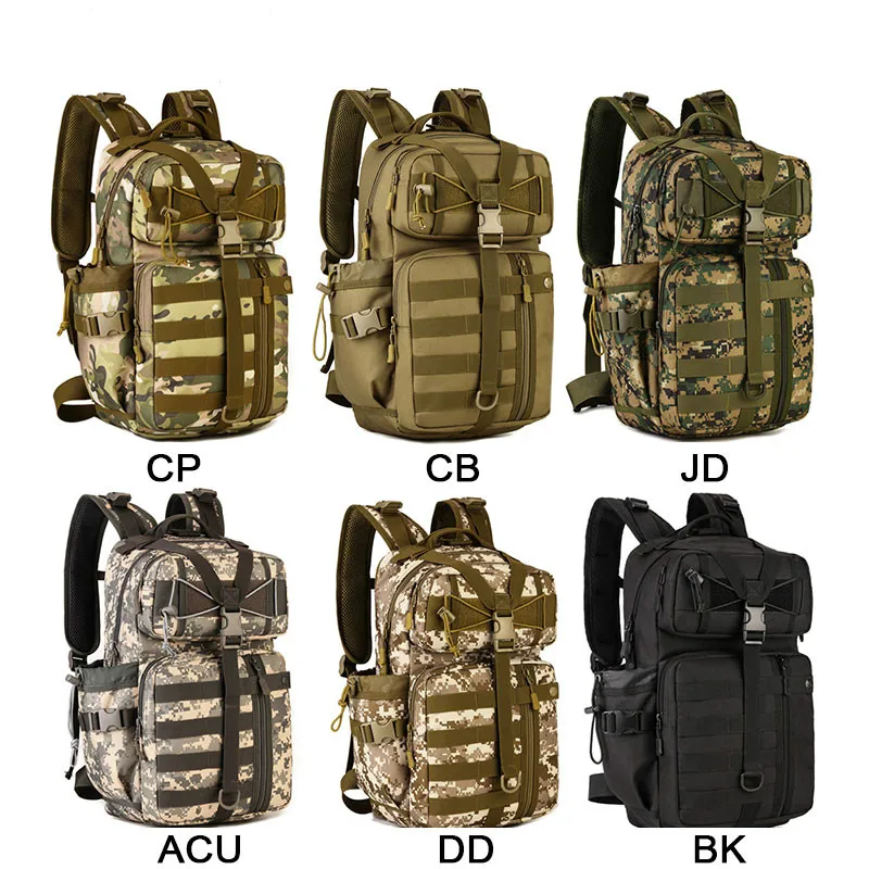 30L Outdoor Tactical Bag Camping Backpack 900D Waterproof Army Bags Shoulder Military Hunting Molle Hiking Sport | Спорт и