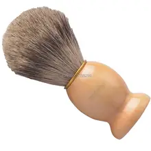 Деревянная ручка Чистая барсук щетка для бритья для мужчин щетка для бритья ручной работы щетка для бритья