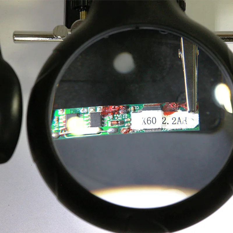 Настольная лупа 5 светодиодный 2 5x 7 5x|magnifying glass lamp|magnifier loupeilluminated magnifying |