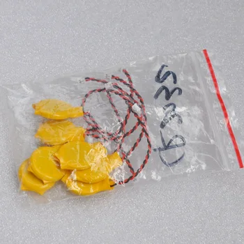 

100PCS 3V CR2032 Coin Button lithium battery PCL LiMnO2 cell 210mah with cable XH 1.25MM plug for BIOS Computer motherboard