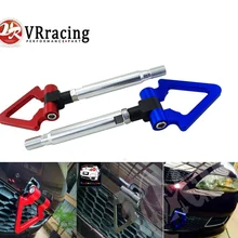 VR RACING-Заготовка алюминиевый буксировочный крюк передний и задний треугольное кольцо буксировочный крюк для Toyota GT86 Scion FRS BRZ 13-15 VR019