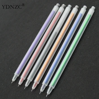 

1 Pcs Gel Pen 0.5mm Colour Ink Pen Maker Pen School Office Supply Muji Style 6 Colours Replaceable refill