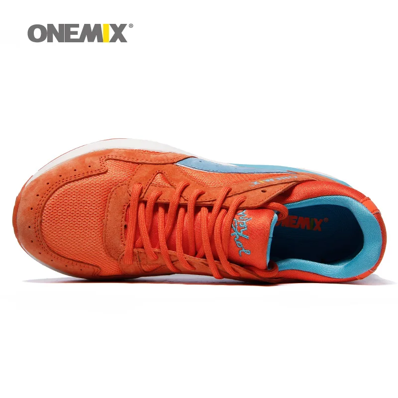 ONEMIX мужские кроссовки для женщин дышащие Ретро трендовые стильные спортивные кроссовки уличная походная прогулочная обувь 7