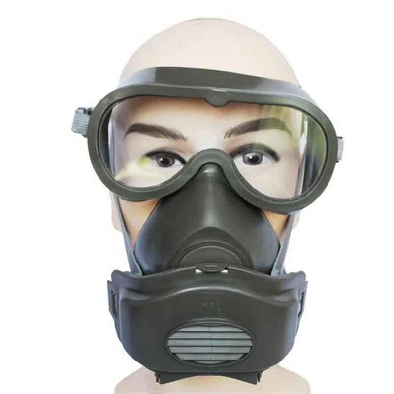 2017 High quality rubber and plastic material windproof dust mask half