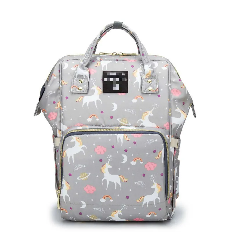DEARMONDA, модная сумка для подгузников для беременных, Большая вместительная сумка для подгузников, дорожный рюкзак для кормления, сумка для ухода за ребенком, женская модная сумка - Цвет: D