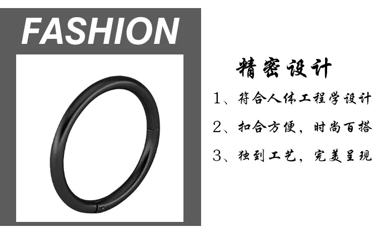 HENGKE сегмент кольца для носа Перегородка кликер пирсинг носа Пряжка круглые серьги ювелирные изделия интерфейс из нержавеющей стали