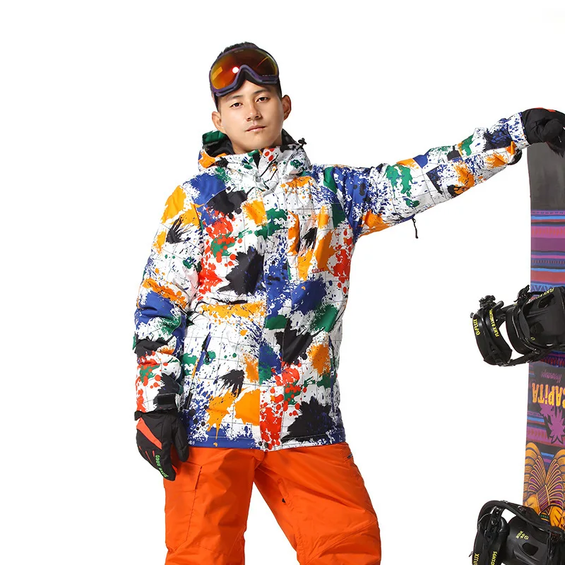 

Hot Sale Mens Windstopper Snow Skiing Coat Waterproof Winter Snowboard Ski Jacket Men Snowboarding Jackets Outdoor Padded Coats
