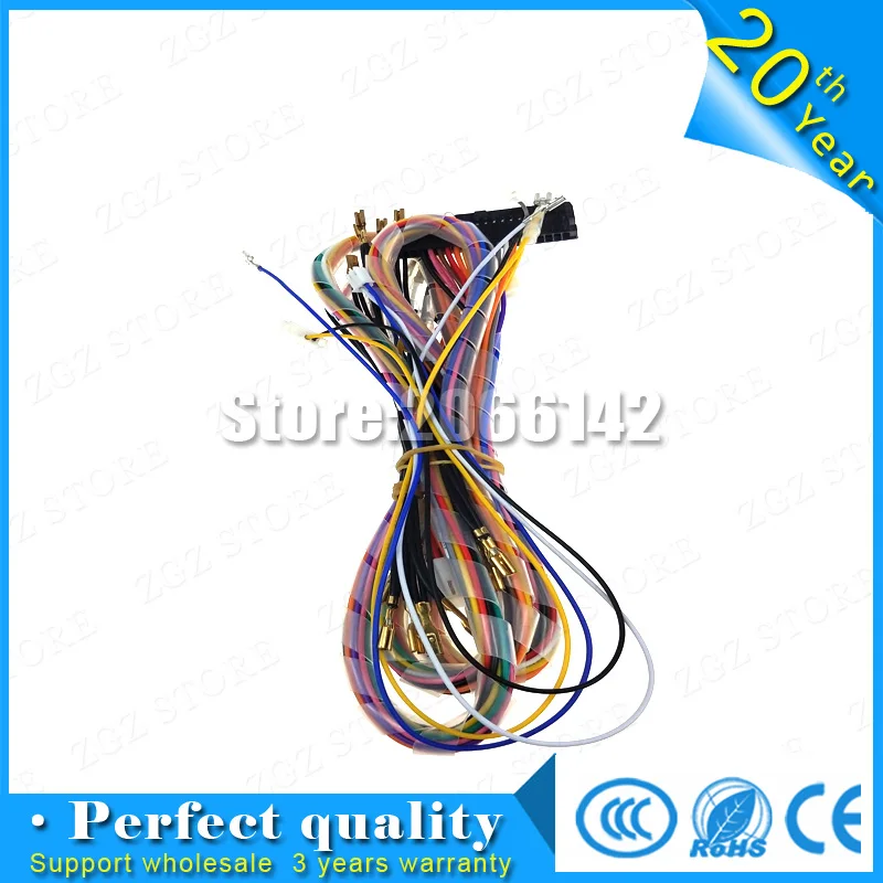 

family version pandora box harness 20 pin for happ stype push button