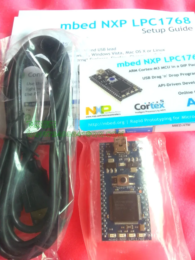 

Development board MBED + EXTRAS - LPC1768 DEV BRD module mbed - LPC1768 (architecture (M3) DEV - 09564 OM11043 Cortex-M3