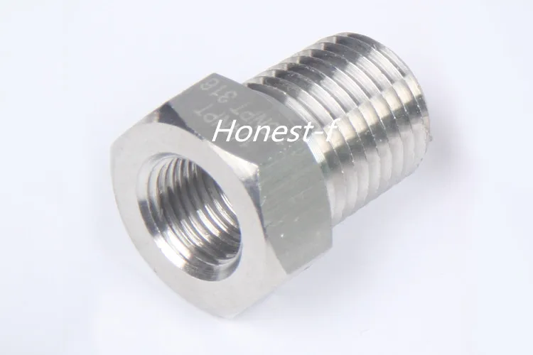 Трубная Шестигранная втулка редуктора LTWFITTING Bar нержавеющая сталь 316 1/4 дюйма
