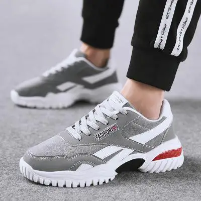 Новинка; Мужская Осенняя прогулочная обувь; Yeezi 600; Boost speed Runner; воспламененные легкие Тренеры; зимние мужские кроссы для бега - Цвет: Серый