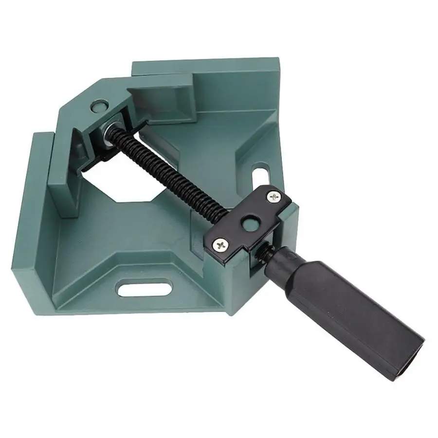 Single Handle Aluminum Alloy Rugged 90 Degree Right Angle Clamp DIY Corner Clamps Quick Fixed Wood Picture Frame Woodwork new