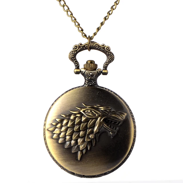 2017 Antique Game of Thrones Design Quartz Pocket Watch Unique Gifts Unisex spor 2017 Antique Game of Thrones Design Quartz Pocket Watch Unique Gifts Unisex spor