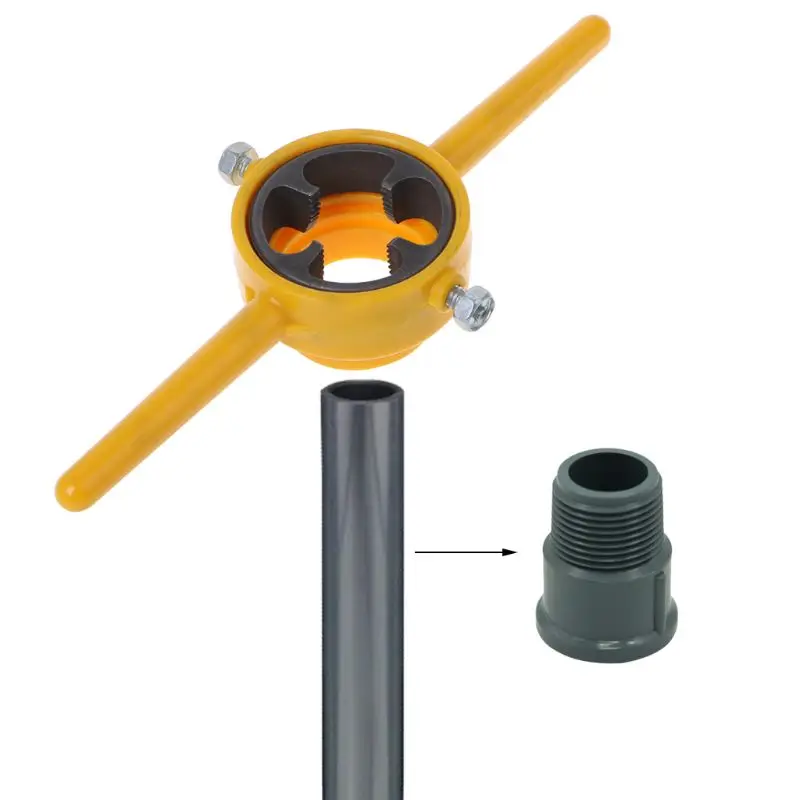 ПВХ нитки Maker Инструменты комплект NPT штамповочный набор трубы Threader для насосы трубы ручной инструмент