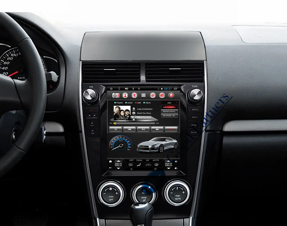 10 4 &quotТесла ips Экран Android автомобильный мультимедийный gps радио для Mazda 6 2004 2005 2006 2007