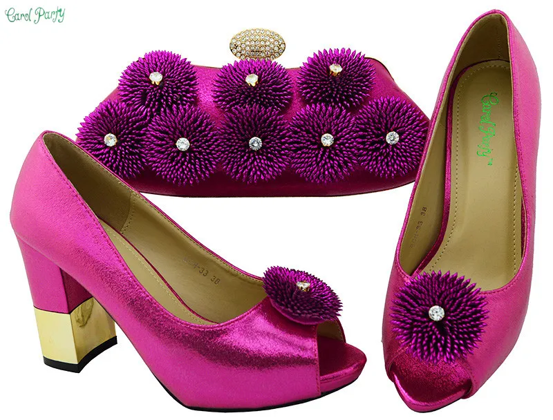 BCH-33A Fuchsia Size 38-42 Heel 9.7CM 1.18KG RMB205 - 