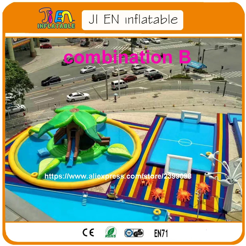 

giant inflatable game combo / custom make inflatable games