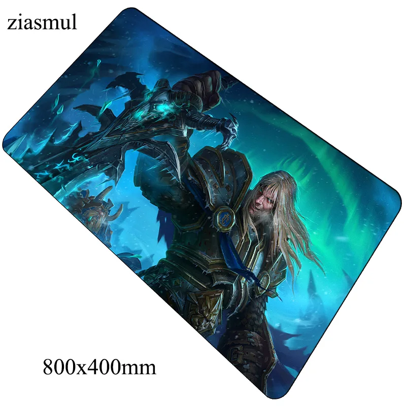 Varian Wrynn коврик для мыши 800x400x2 мм коврики классный компьютерный Коврик Для Мыши игровые аксессуары модные игровые коврики и чехлы игры pc gamer