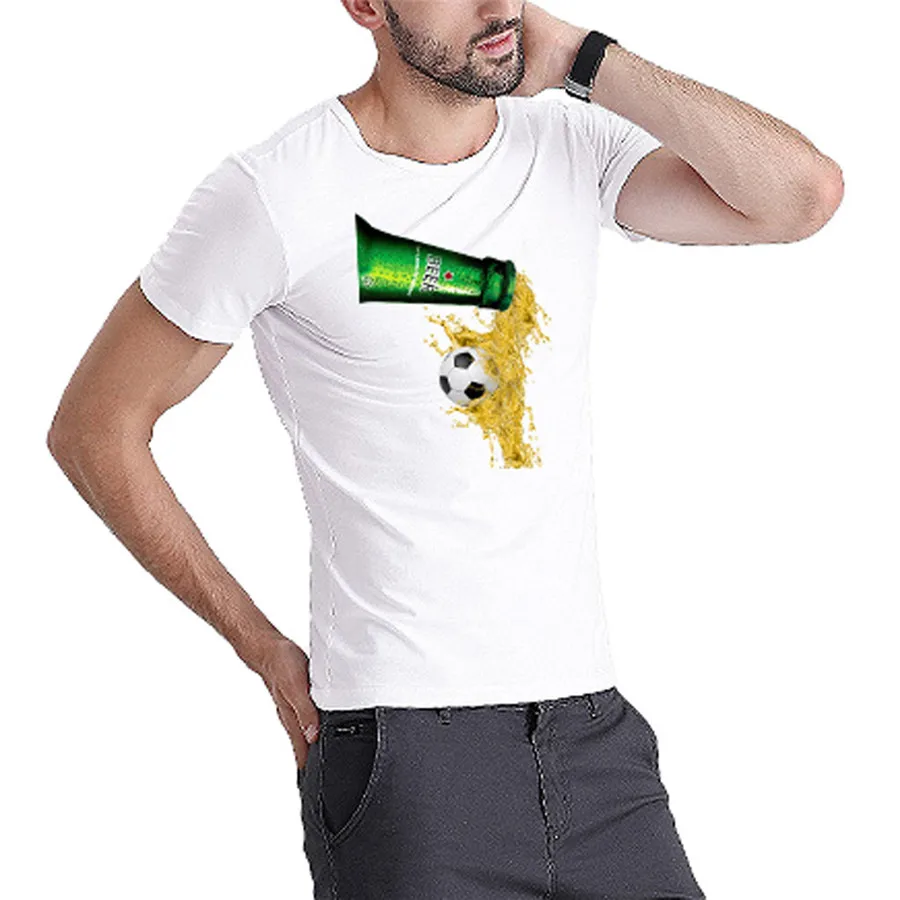 Для мужчин Октоберфест Пляжная футболка с принтом Повседневная модная футболка для серфинга рубашка с длинным рукавом плавательный костюм для Мужская, с коротким рукавом 30J22